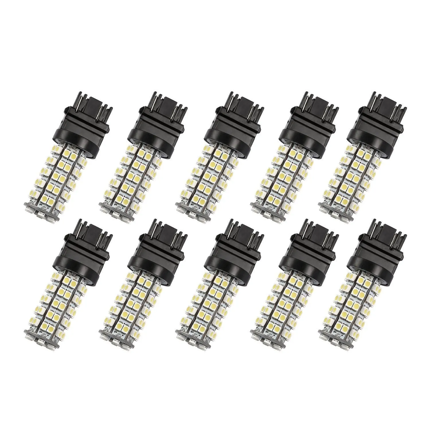 10-Pieces: LED Car Light Bulbs