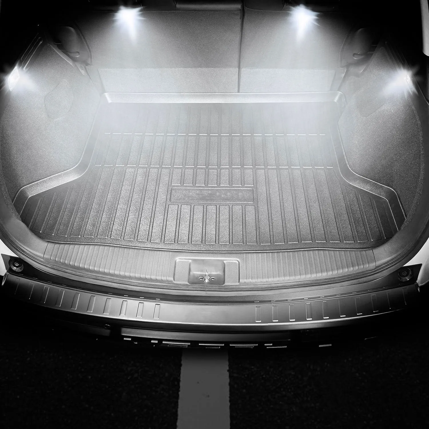 50-Piece: LED Car Light Bulbs