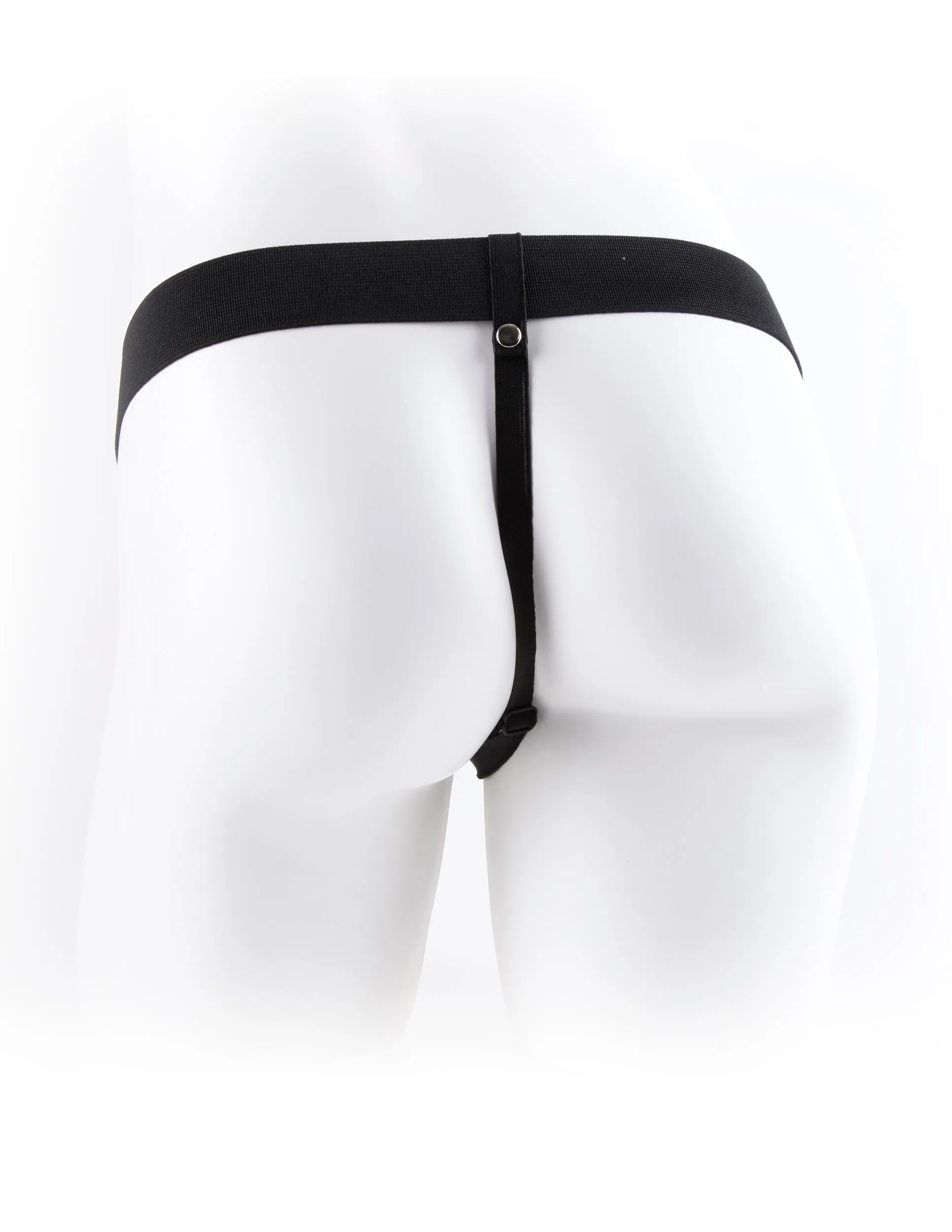 7-Inch Vibrating Strap-On with Balls for Exciting Adventures