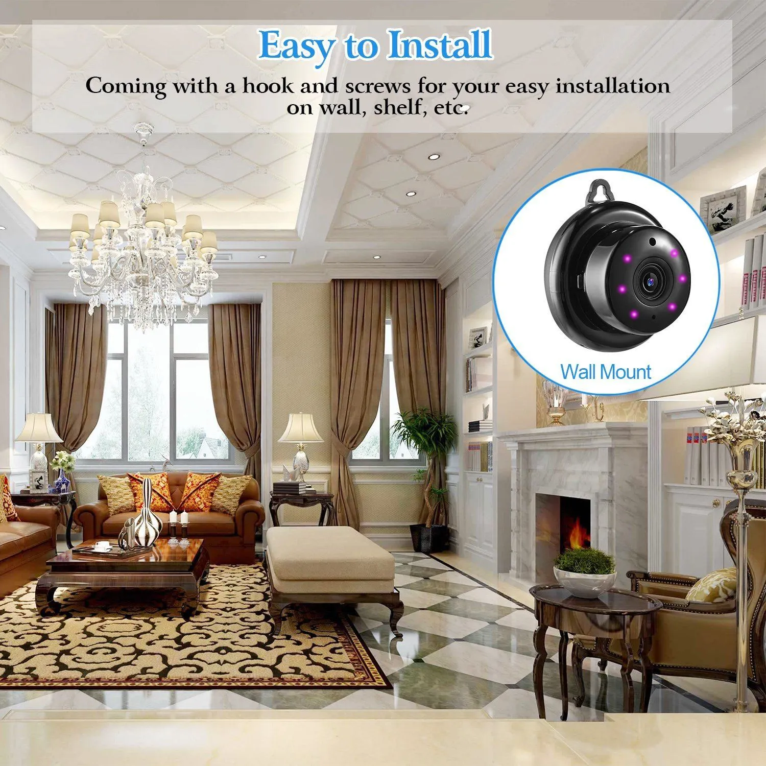 720 WIFI IP Camera Motion Detection