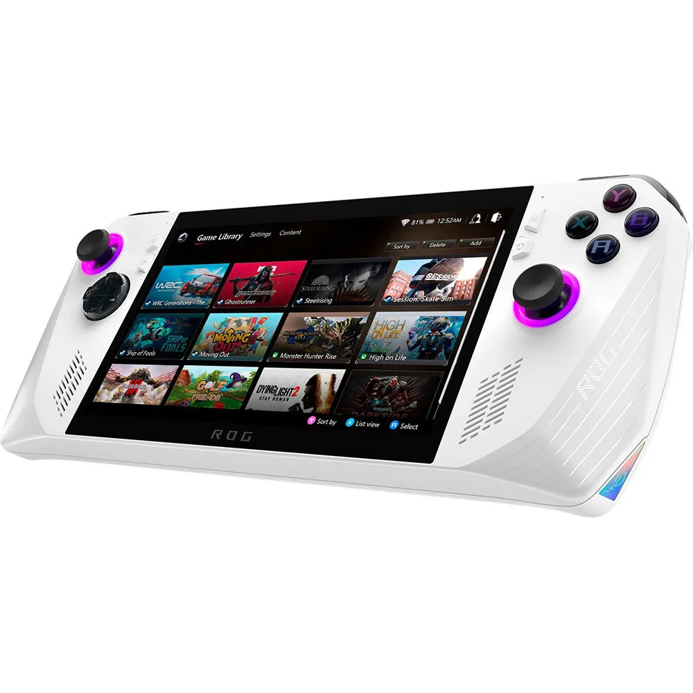 ASUS ROG Ally 512GB Gaming Handheld 7-inch Touchscreen 120Hz FHD 1080p AMD Ryzen Z1 Extreme Processor, Mytrix Zero-Kirin Wireless Pro Controller, Hub, Keyboard & Mouse Combo, 7 in 1 Bundle