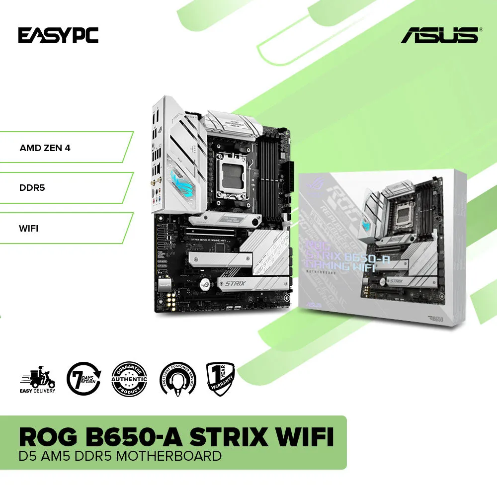 ASUS ROG B650-A Strix wifi D5 AM5 DDR5 Motherboard