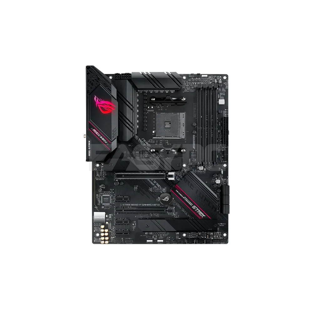 Asus ROG Strix B550-F Gaming Wifi II Socket Am4 Ddr4 Aura Sync RGB Lighting Best Gaming Audio Gaming Motherboard
