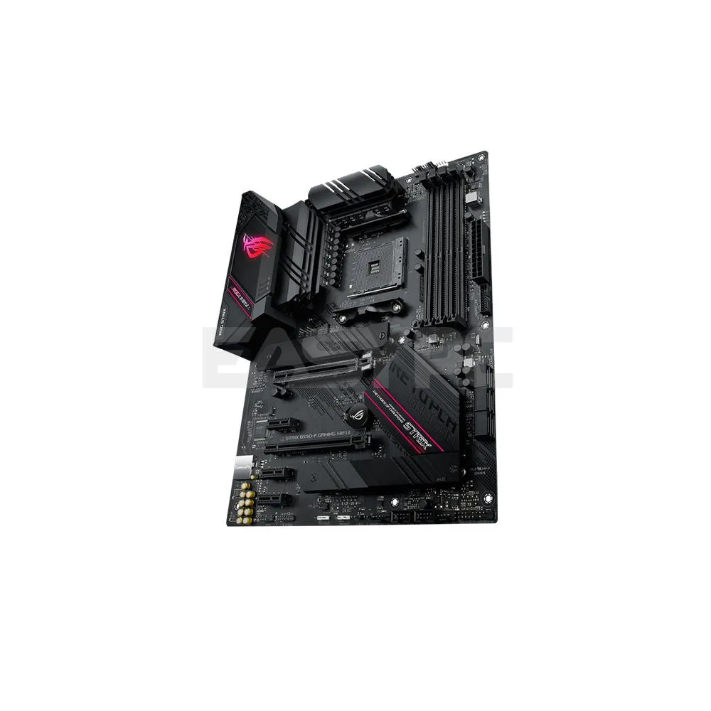 Asus ROG Strix B550-F Gaming Wifi II Socket Am4 Ddr4 Aura Sync RGB Lighting Best Gaming Audio Gaming Motherboard