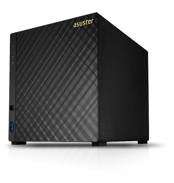 ASUSTOR AS3204T V2 4-Bay NAS - Intel Celeron N3160 2.24GHz (Quad-Core), 2GB DDR3L