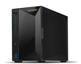 ASUSTOR AS4002T 2-Bay NAS - Marvell ARMADA-7020 1.6GHz (Dual-Core), 2GB DDR4