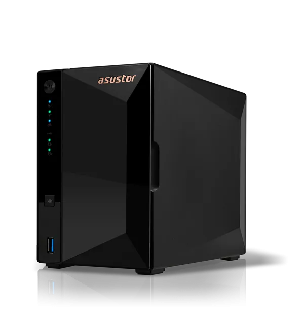 ASUSTOR Drivestor 2 Pro AS3302T 2-Bay NAS - Realtek RTD1296 1.4GHz (Quad-Core), 2GB DDR4