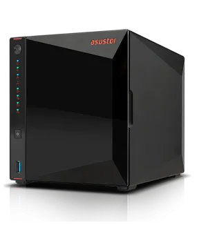 ASUSTOR Nimbustor 4 AS5304T 4-Bay NAS - Intel Celeron J4125 2.7GHz (Quad-Core), 4GB DDR4