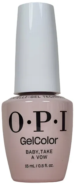 Baby Take A Vow * OPI Gelcolor