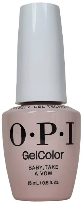 Baby Take A Vow * OPI Gelcolor