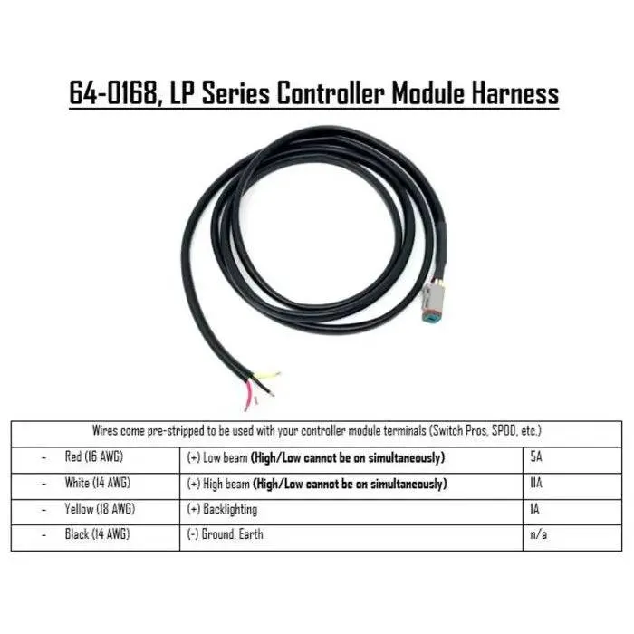 Baja Designs LP-Series Controller Module Harness