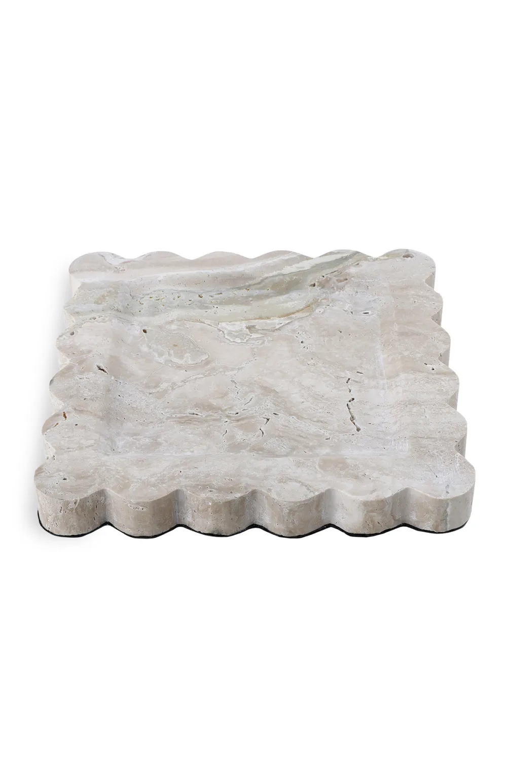 Beige Scalloped Tray | Liang & Eimil Aurelia