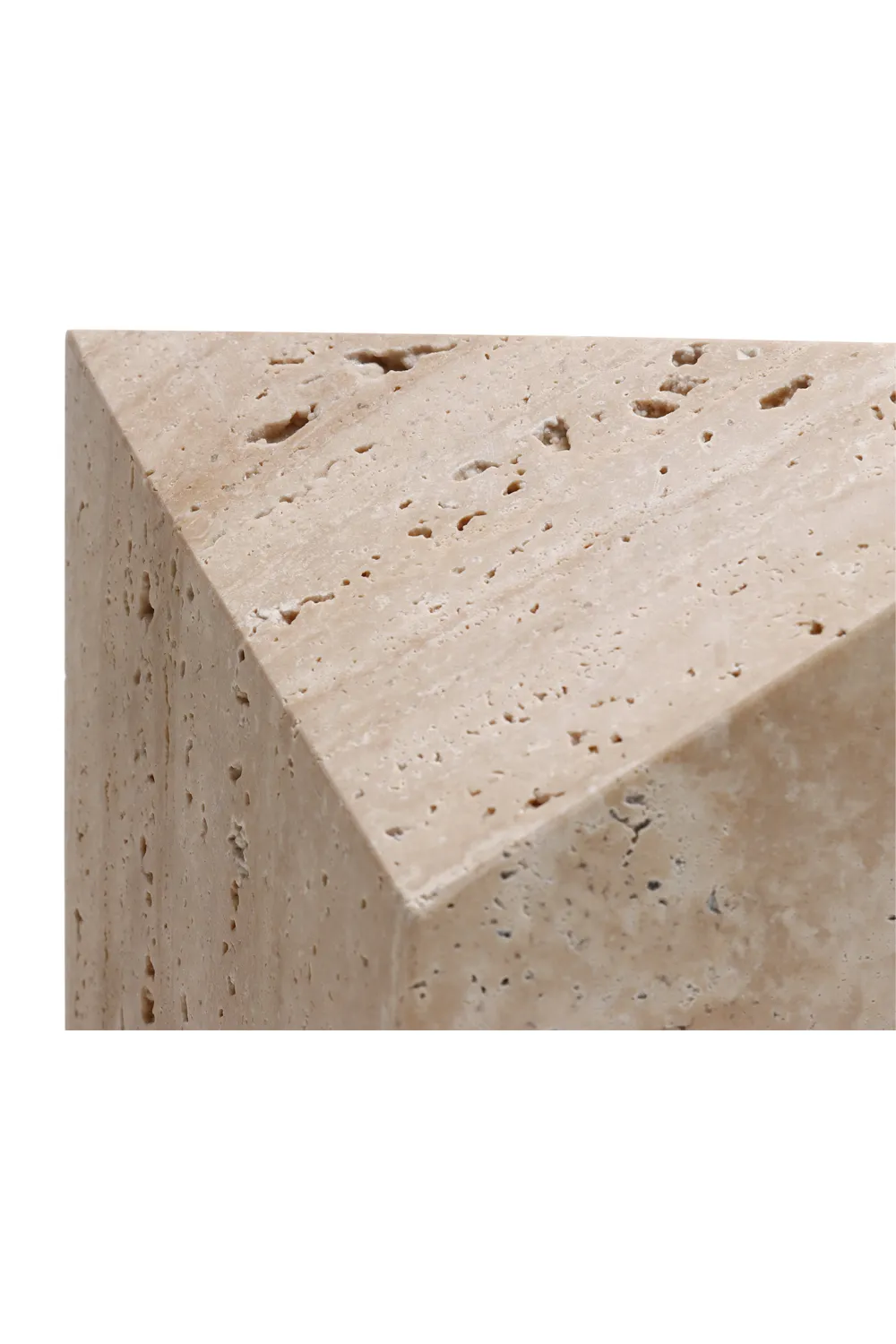 Beige Travertine Faceted Marble | Liang & Eimil Arya