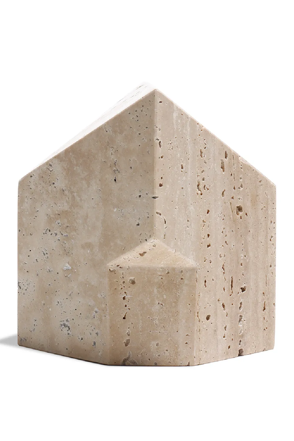 Beige Travertine Faceted Marble | Liang & Eimil Arya