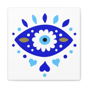 Blue Eye in Cloud Canvas