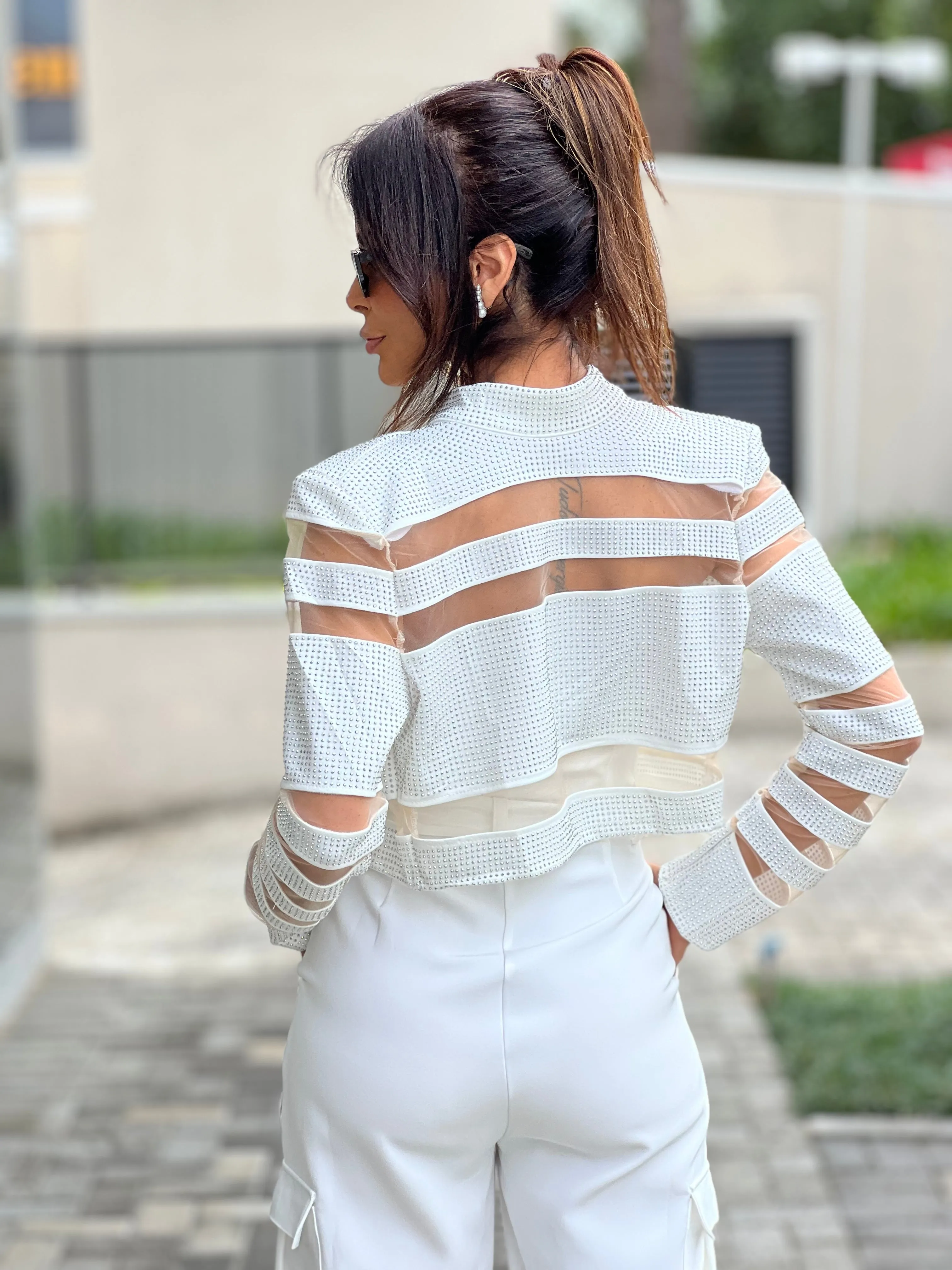 BLUSA/ CASACO BRILHO