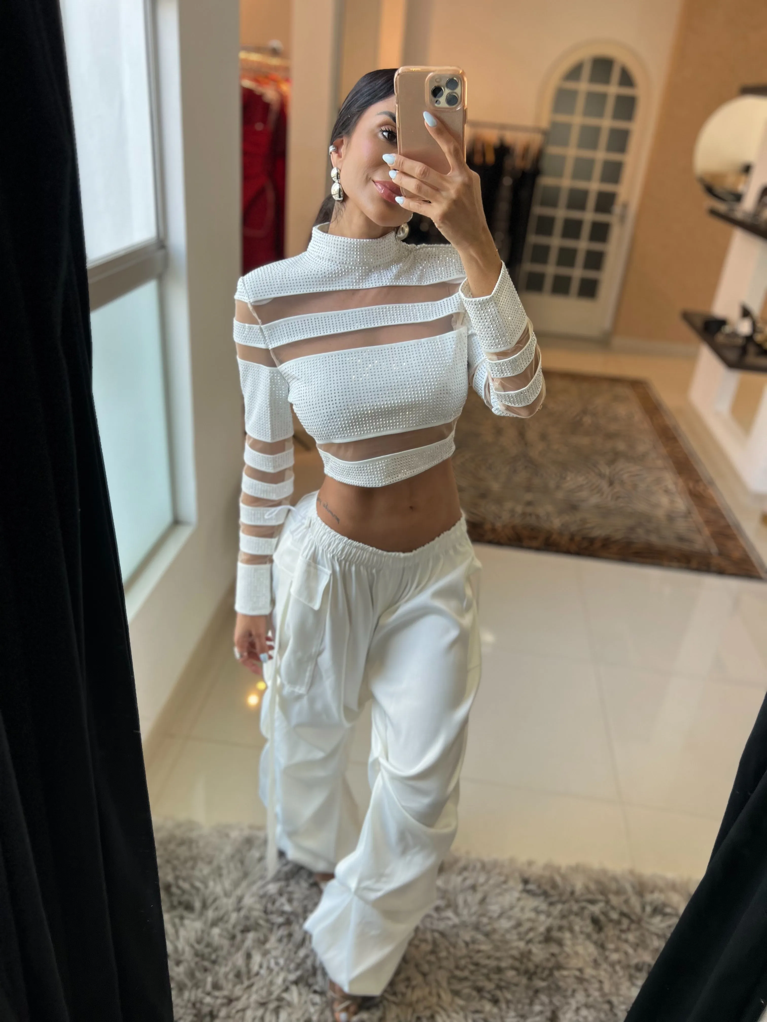 BLUSA/ CASACO BRILHO