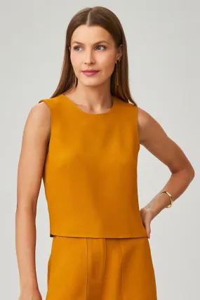 Blusa de Alfaiataria Curry New Jade
