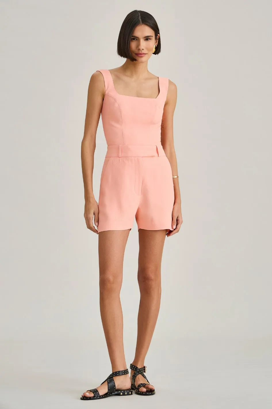 Blusa de Alfaiataria Peach Karen
