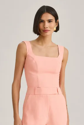 Blusa de Alfaiataria Peach Karen