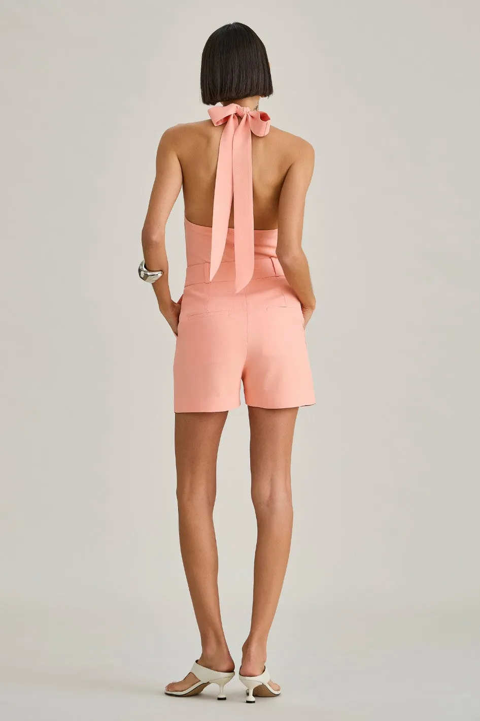 Blusa de Alfaiataria Peach Viviane