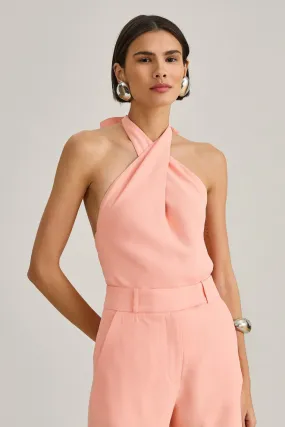 Blusa de Alfaiataria Peach Viviane