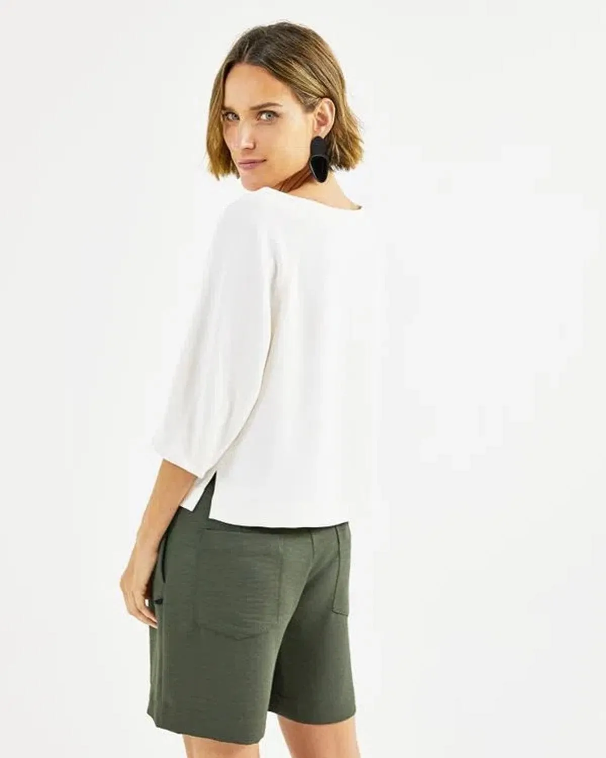 Blusa Decote Bateau Shoulder