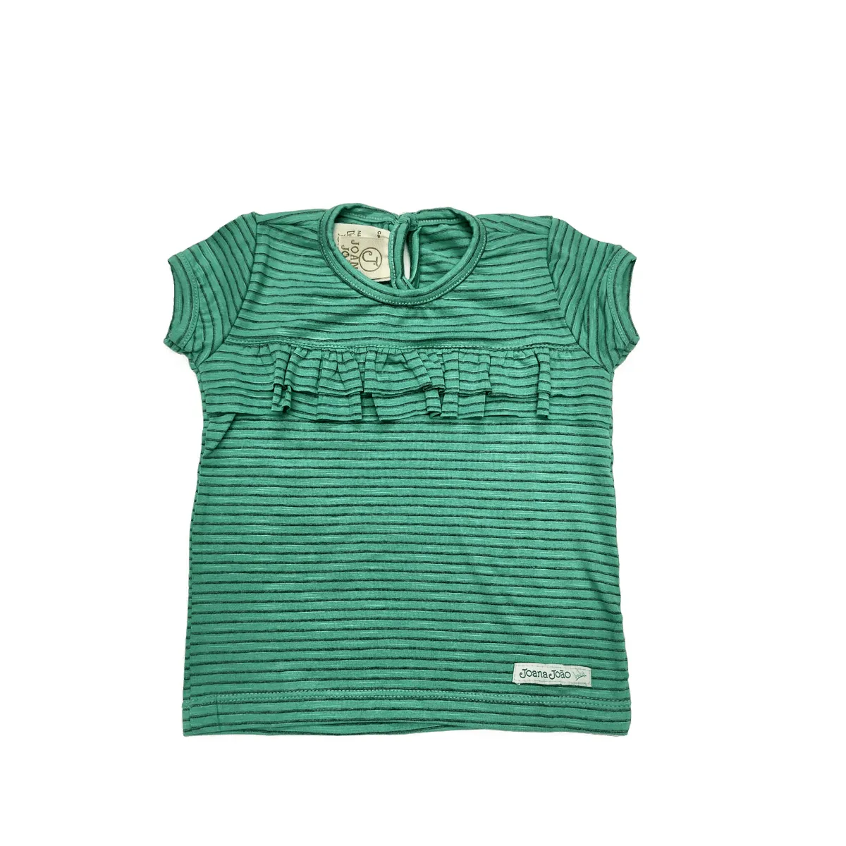 Blusa Listas Camadas Verde