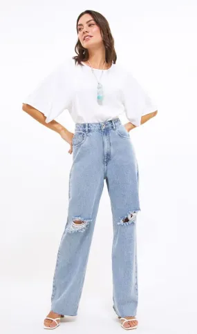 Blusa Manga Sino Shoulder