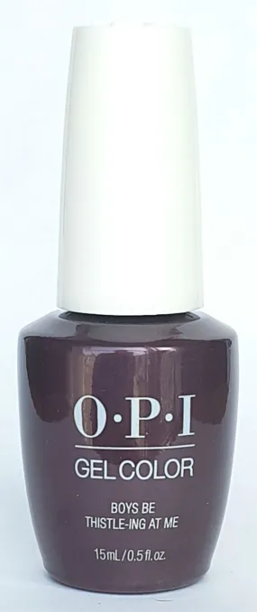 Boys Be Thistle-ing At Me * OPI Gelcolor