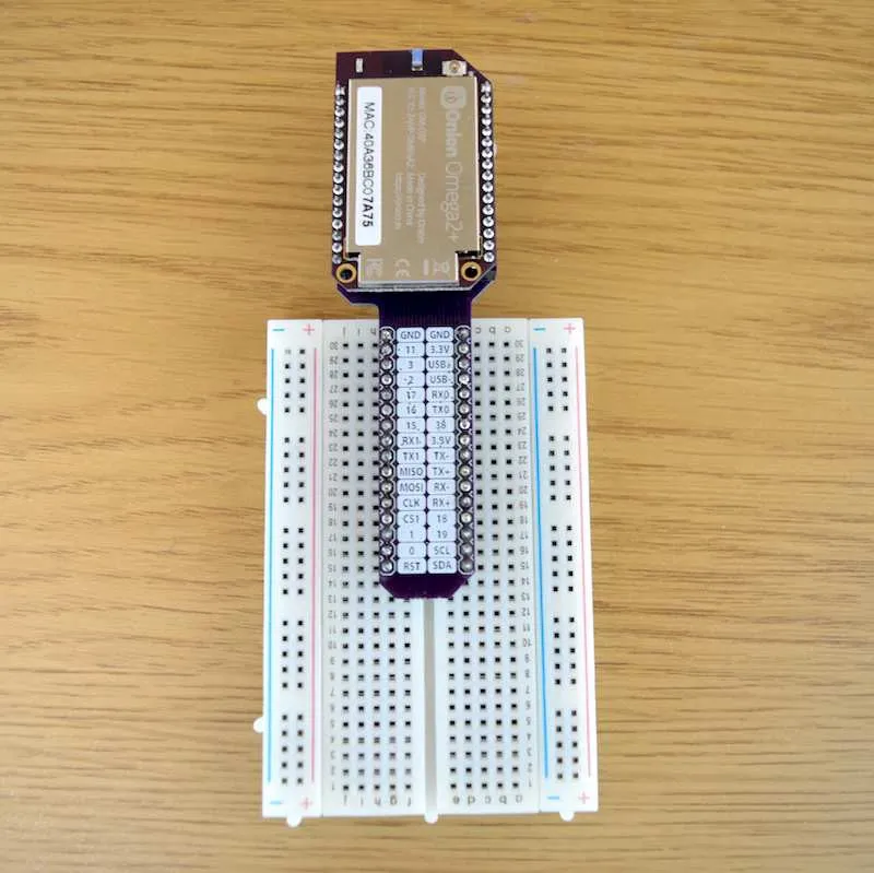 Breadboard Dock for Omega2