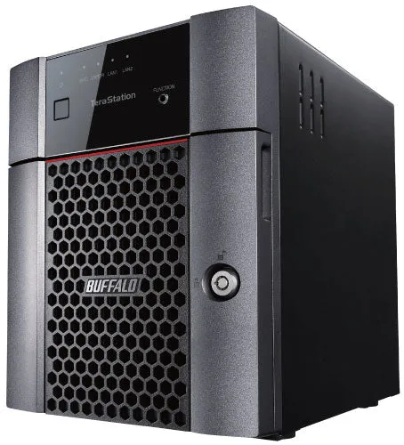 Buffalo TeraStation 3410DN 8TB 4-Bay NAS Desktop, Alpine AL212, 1.4GHz, 1GB RAM, 2xUSB 3.0 - TS3410DN0802