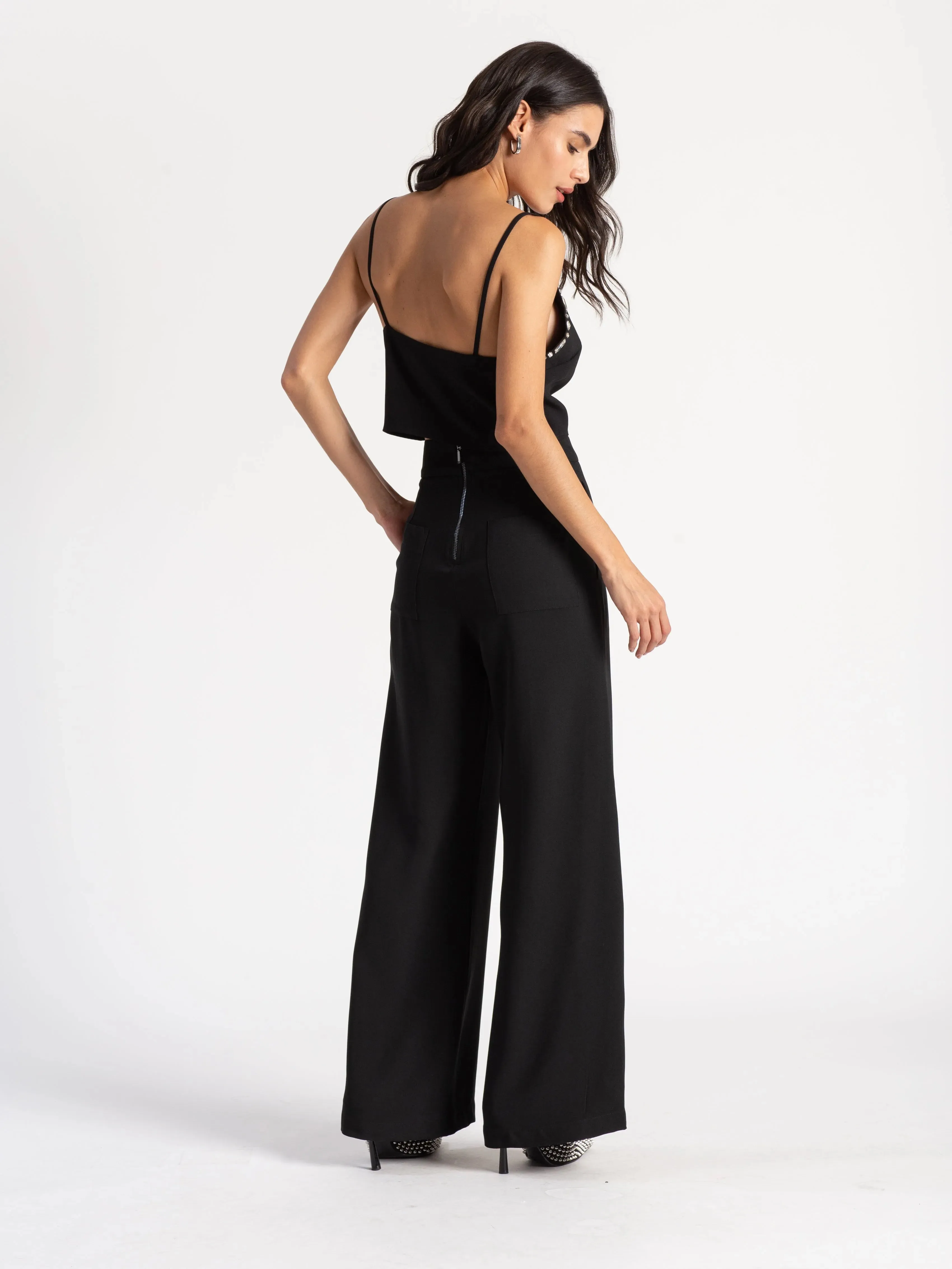 Calça Alfaiataria Nicole - Preto