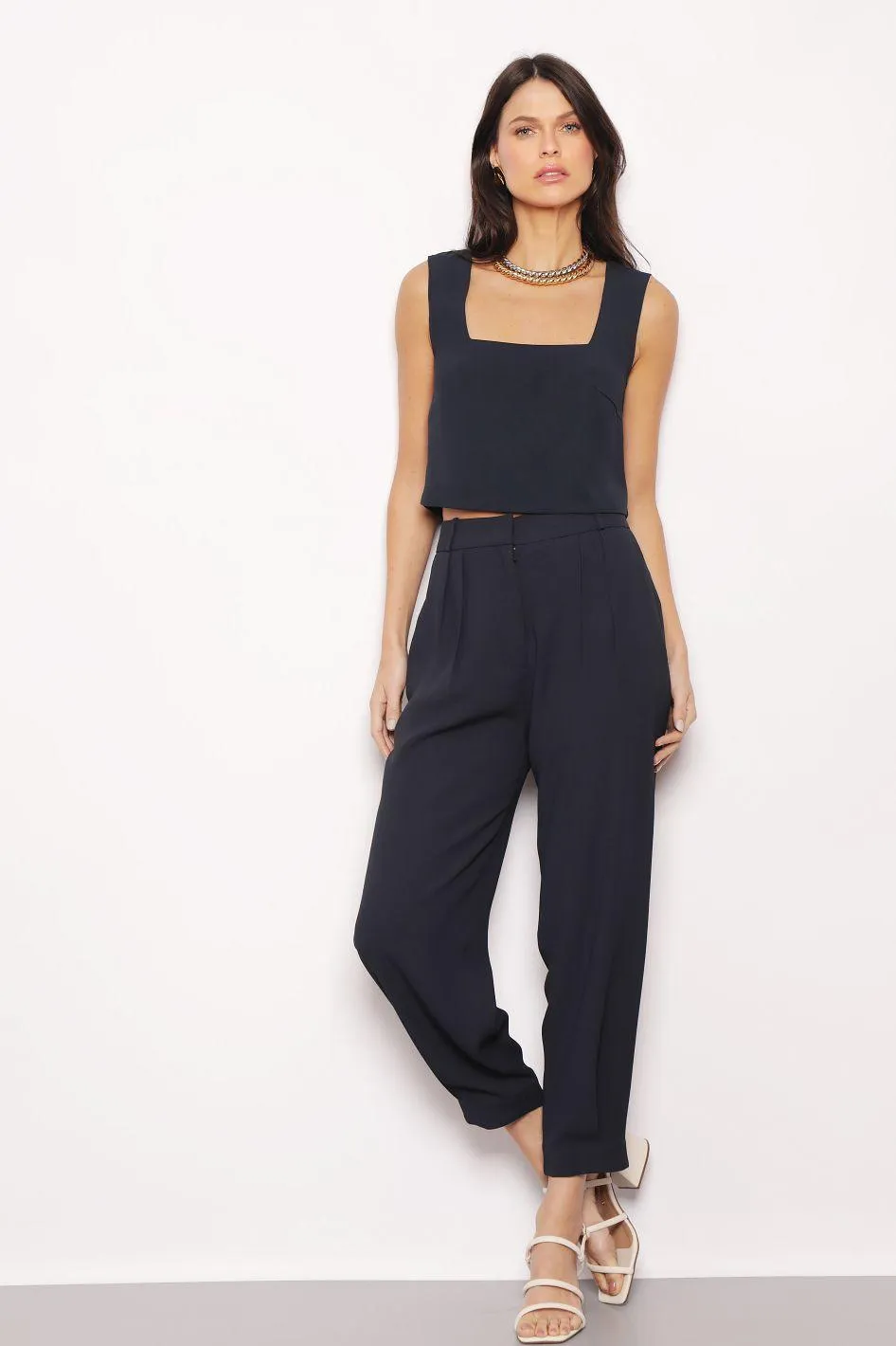 Calça Cleo Azul Marinho