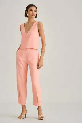 Calça de Alfaiataria Peach Olivia