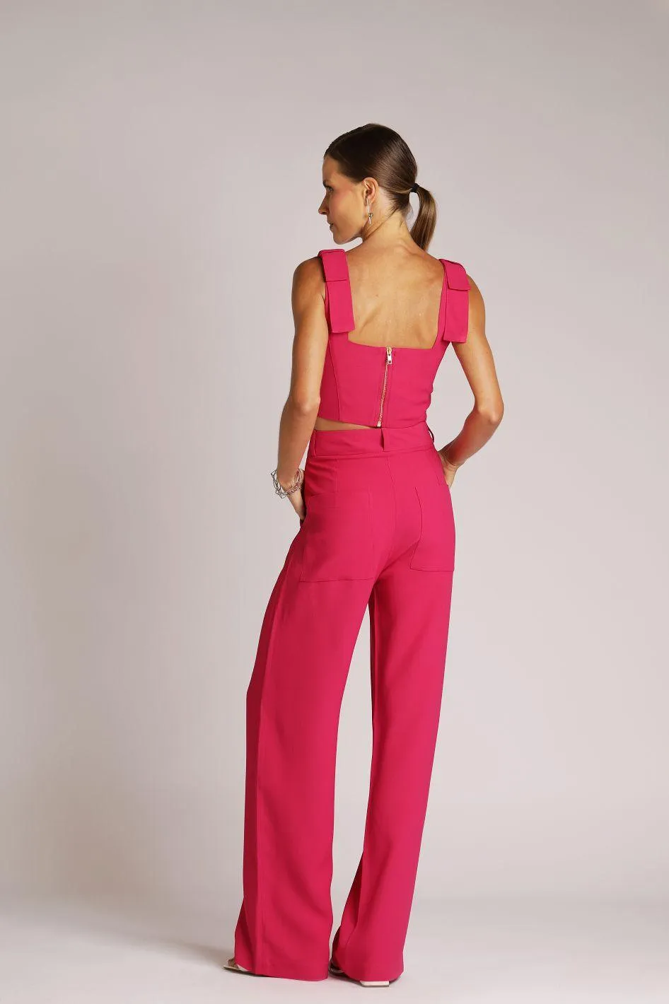 Calça de Alfaiataria Pink Sara