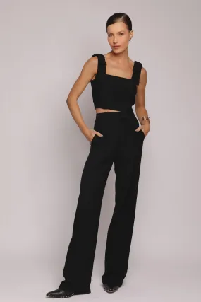 Calça de Alfaiataria Preta Sara