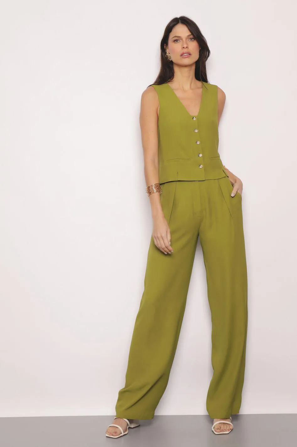 Calça Filomena Verde Oliva