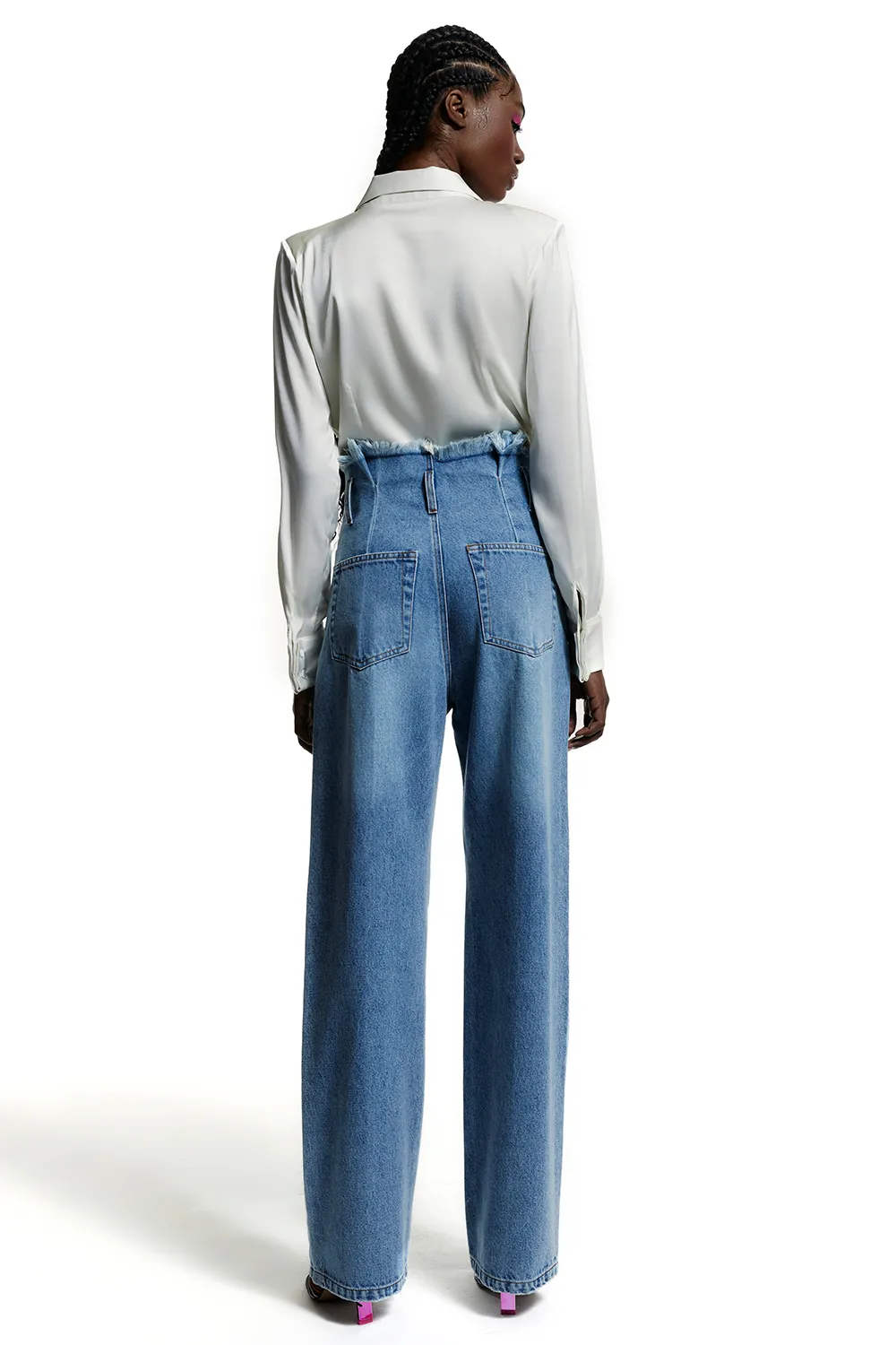 CALÇA JEANS CLOCHARD