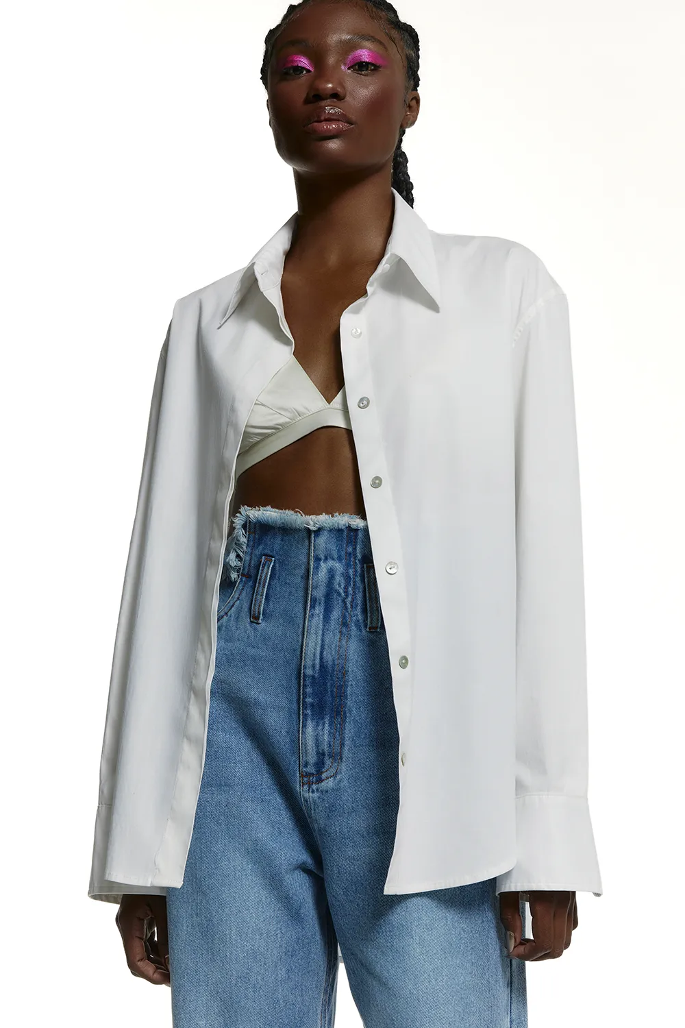 CALÇA JEANS CLOCHARD