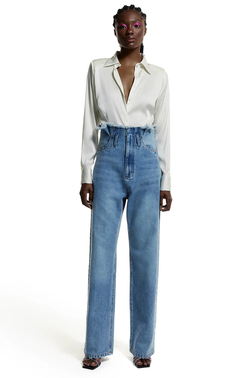 CALÇA JEANS CLOCHARD
