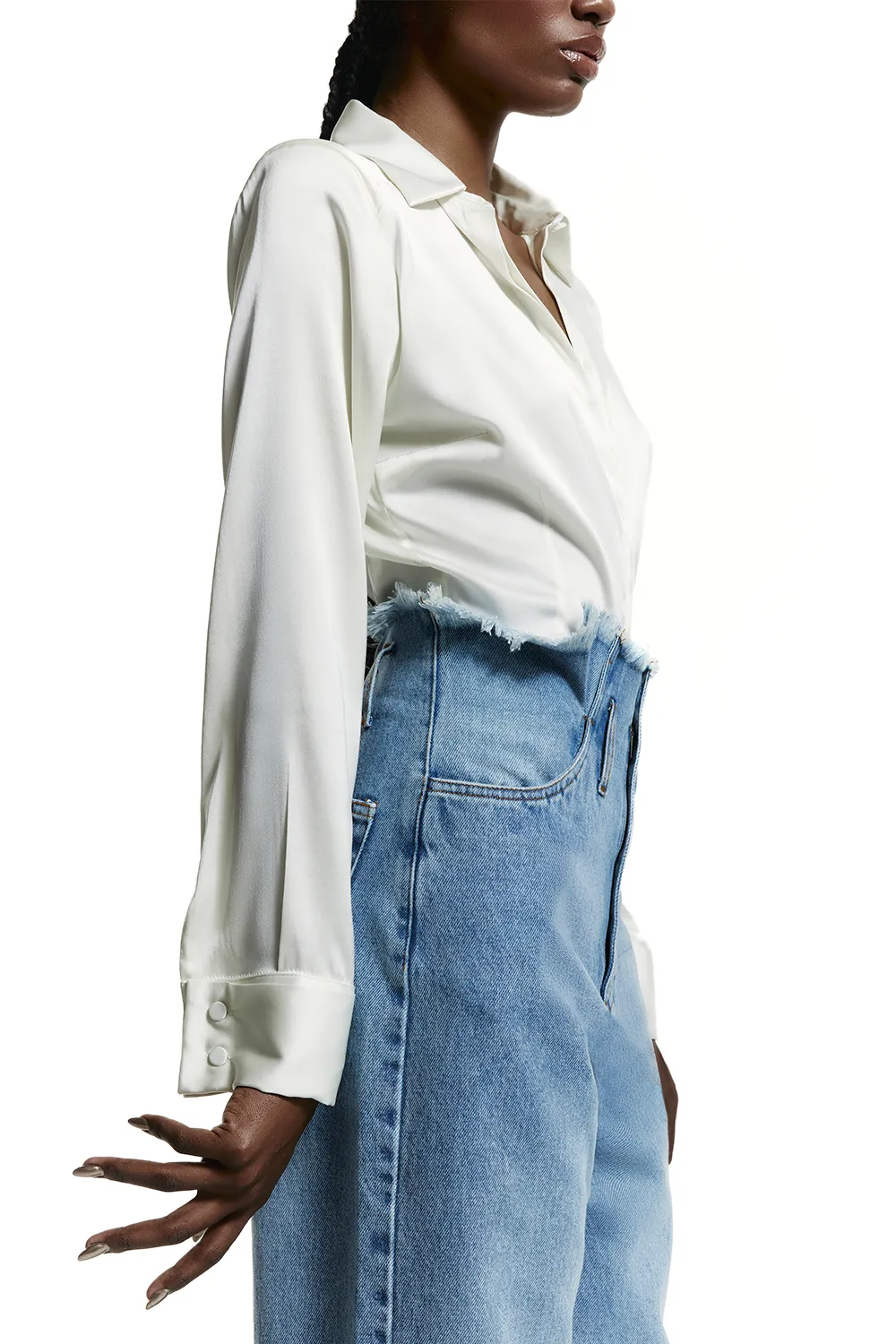 CALÇA JEANS CLOCHARD