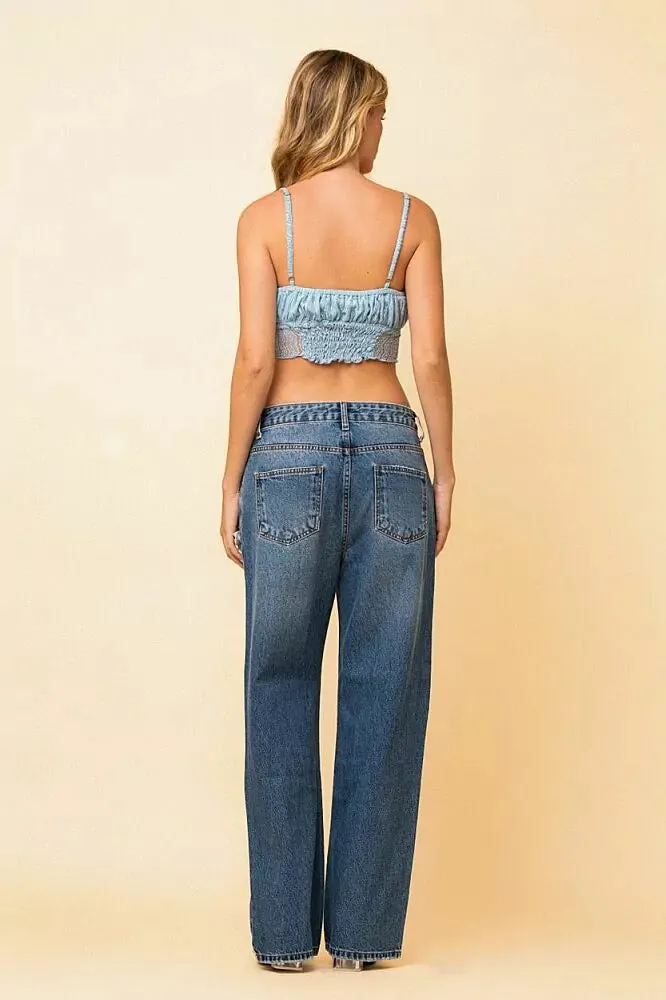 CALÇA JEANS GIPSY