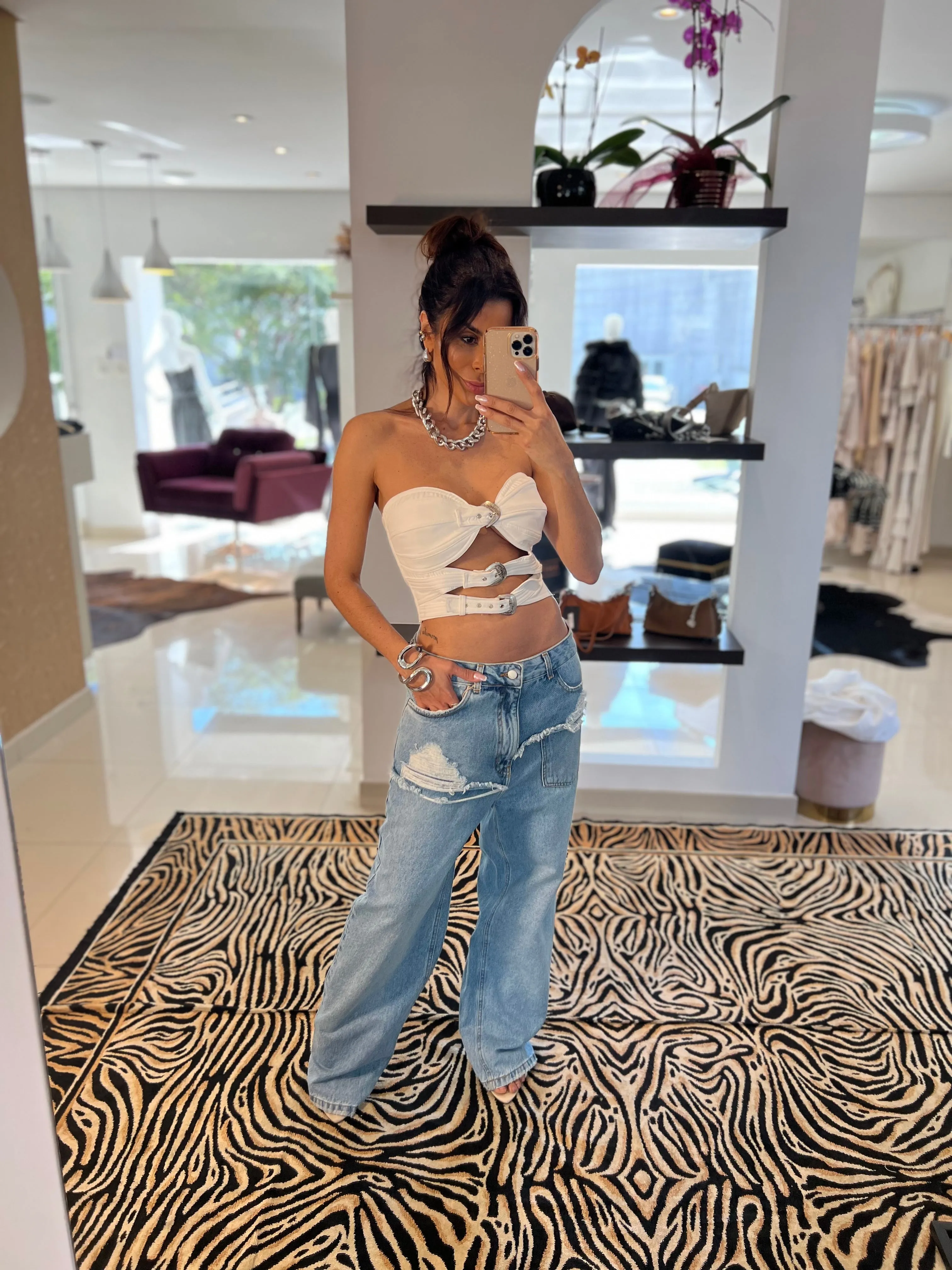 CALÇA JEANS GIPSY
