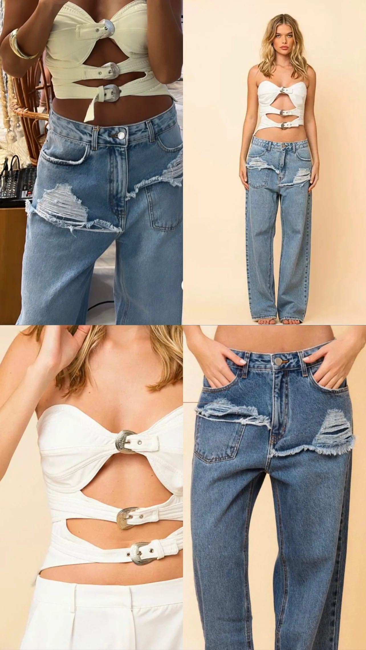 CALÇA JEANS GIPSY