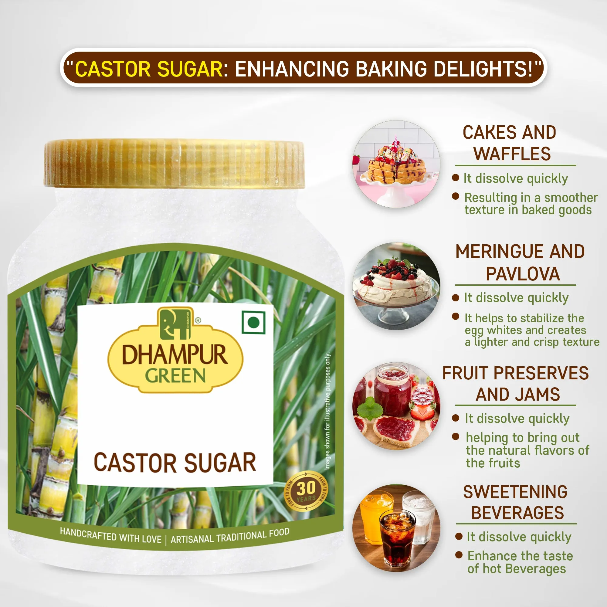 Castor Sugar 800gm