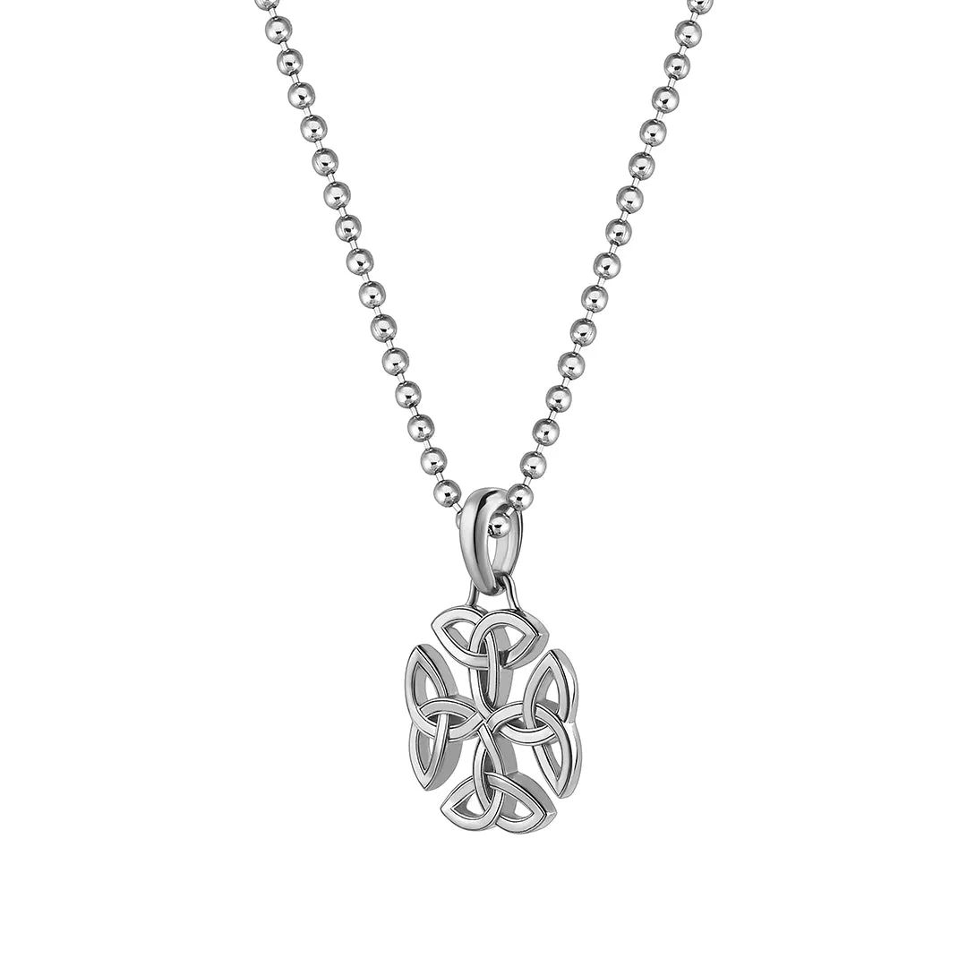 Celtic Dara Knot Pendant in Silver