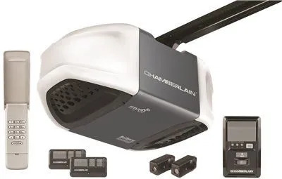 Chamberlain Garage Door Opener' 3/4 Hp Belt Drive' With Battery Backup