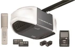 Chamberlain Garage Door Opener' 3/4 Hp Belt Drive' With Battery Backup