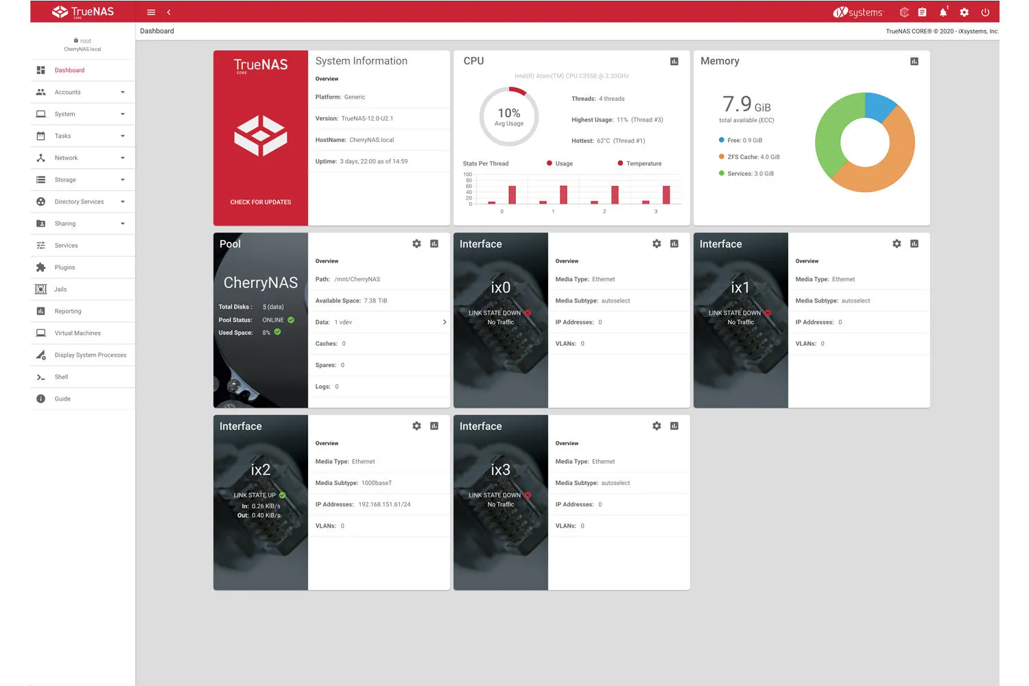 CherryNAS Borg Hive 3.5